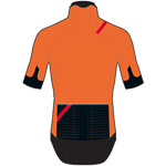 Sportful Fiandre Pro bunda s krátkym rukávom oranžová