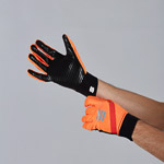 Sportful Fiandre Light rukavice čierne/oranžové