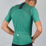 Sportful Strike dres s krátkym rukávom tmavozelený/čierny