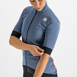 Sportful Fiandre Light NoRain dámska bunda s kr. rukávom  tmavomodrá