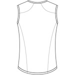 Sportful ThermoDynamic Lite Tričko bez rukávov biele