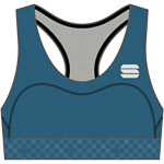 SPORTFUL CYCLING PRO W BRA BLUE SEA CEMENT