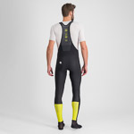 Sportful CLASSIC nohavice s trakmi čierne/žlté