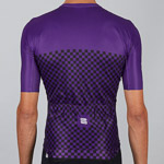Sportful Checkmate cyklo dres fialový