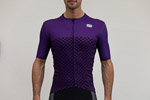 Sportful Checkmate cyklo dres fialový