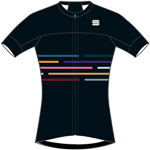 Sportful Vélodrome dámsky dres s krátkym rukávom čierny