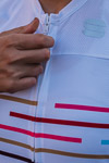 Sportful Vélodrome dámsky dres s krátkym rukávom biely