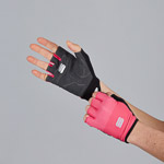 Sportful Race dámske rukavice ružové