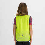 Sportful Kid Reflex vesta žltá fluo