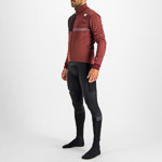 Sportful GIARA SOFTSHELL bunda tmavočervená