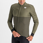 Sportful CHECKMATE THERMAL dres kaki/čierny