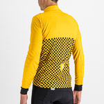 Sportful CHECKMATE THERMAL dres žltý/čierny
