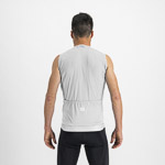 Sportful Matchy Dres bez rukávov biely/sivý