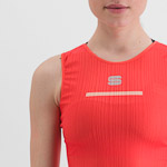 Sportful Pro Baselayer Dámske tričko bez rukávov červené