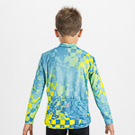 Sportful KID Thermal detský dres žltý/modrý