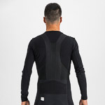 Sportful MERINO LAYER tričko s dlhým rukávom čierne