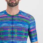 Sportful GLITCH BOMBER dres multicolor blue