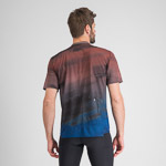 Sportful FLOW GIARA tričko berry blue/cayenna red