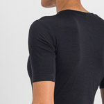 Sportful MERINO dámske tričko s krátkym rukávom čierne