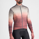 Sportful FLOW  SUPERGIARA THERMAL dres dusty red olive green