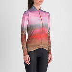 Sportful FLOW SUPERGIARA dámsky THERMAL dres cayenna red pink