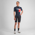 Sportful GRUPPETTO dámsky dres galaxy blue pompelmo