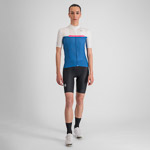 Sportful PISTA dámsky dres blue denim white