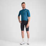 SPORTFUL CYCLING FIANDRE LIGHT  SHORT SLEEVE JACKET TEAL BLUE