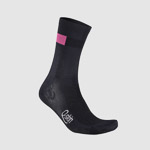 Sportful Snap W Socks Black  Carmine Rose