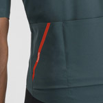 SPORTFUL CYCLING FIANDRE PRO 2 JACKET SHORT SLEEVES DARK GREEN