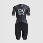 SPORTFUL FAST NOT FUN dámska gravel kombinéza čierna