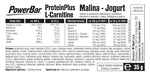 PowerBar ProteinPlus L-Carnitine tyčinka 35g Malina/Jogurt