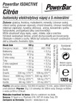 PowerBar IsoActive - izotonický športový nápoj 1320g Citrón