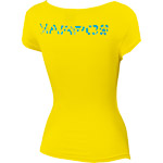 Karpos LOMA dámske tričko žlté