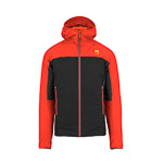 KARPOS VINSON JACKET BLACK/GRENADINE