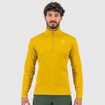 Karpos Pizzocco Half Zip flíska zlatohnedá