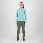 Karpos PIZZOCCO HALF ZIP dámska flíska Aqua Sky