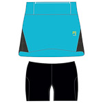 Karpos Lavaredo Run Skirt Blue Atoll/Sky Captain