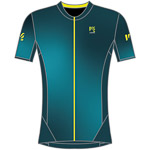 Karpos Jump Jersey Print 2 Enamel B/Refl.Pond/Yel