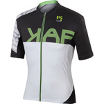 Karpos Jump Jersey White/Black/Green Fluo