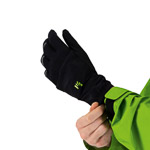 Karpos LAVAREDO rukavice čierne/zelené fluo