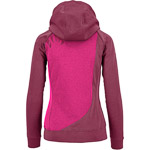 KARPOS PRAMPER ZIP HOODIE W FLEECE CABARET/RASPBERRY R.