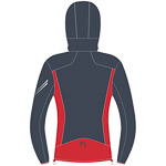 Karpos Lot Evo Jacket Ombre Blue/Flame Scarlet