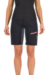 Karpos Val Viola W Short Black/Dark Grey