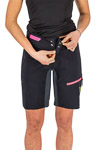 Karpos Val Viola W Short Black/Dark Grey