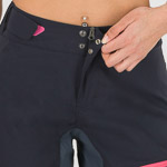 Karpos Val Viola W Short Black/Dark Grey