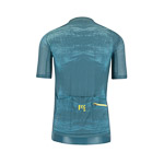 KARPOS GREEN FIRE JERSEY STARGAZER/PRIMROSE