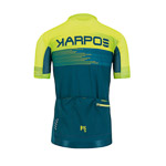 Karpos GREEN FIRE dres Refl.Pond/Yellow Fluo/Emenal Blue