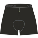 Karpos PADDED boxerky čierne