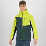 Karpos Castore Jacket Forest/Kiwi Colada